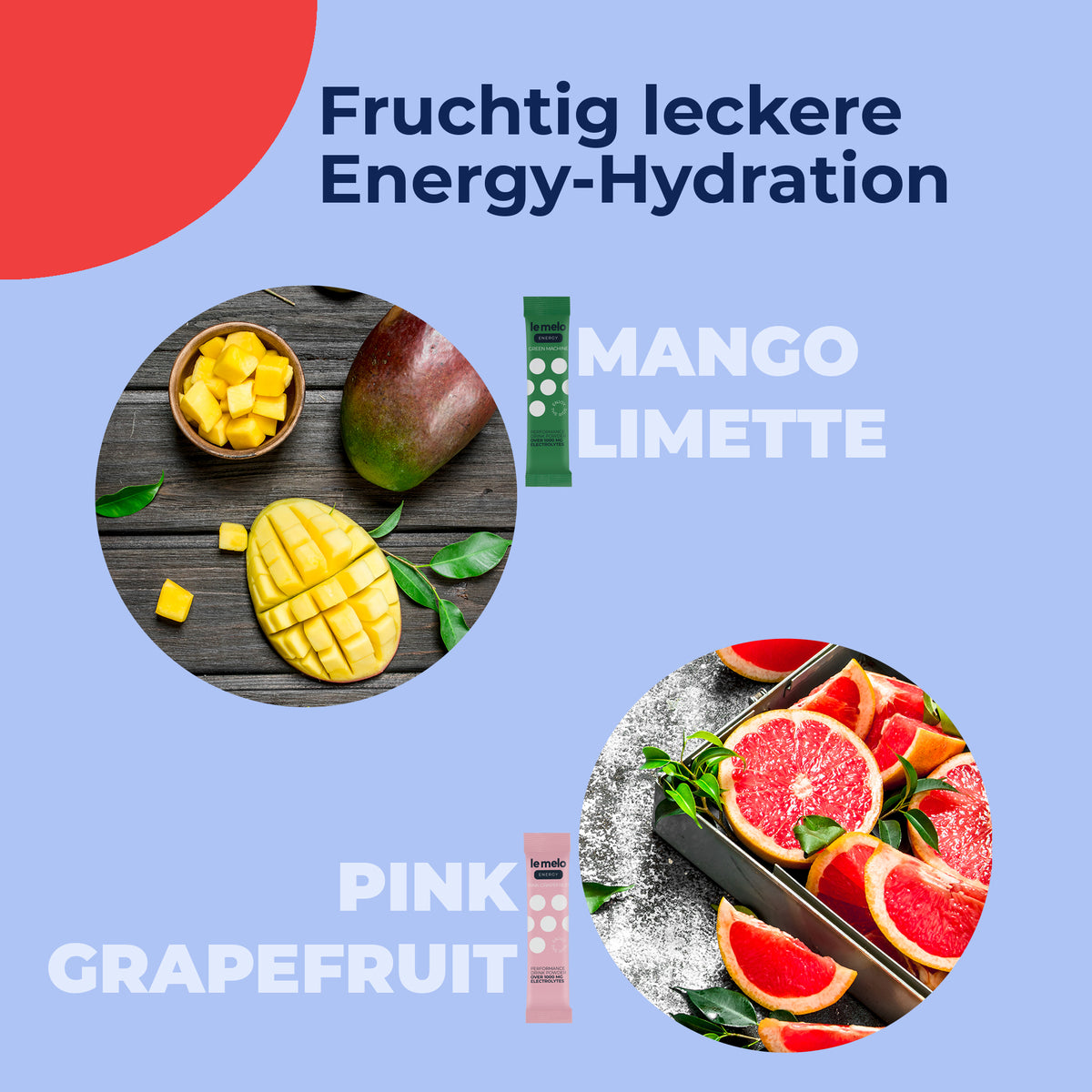 Hydration mit natürlichem Koffein-Boost